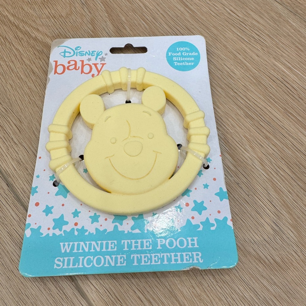 Disney Baby Yellow Winnie the Pooh Teether